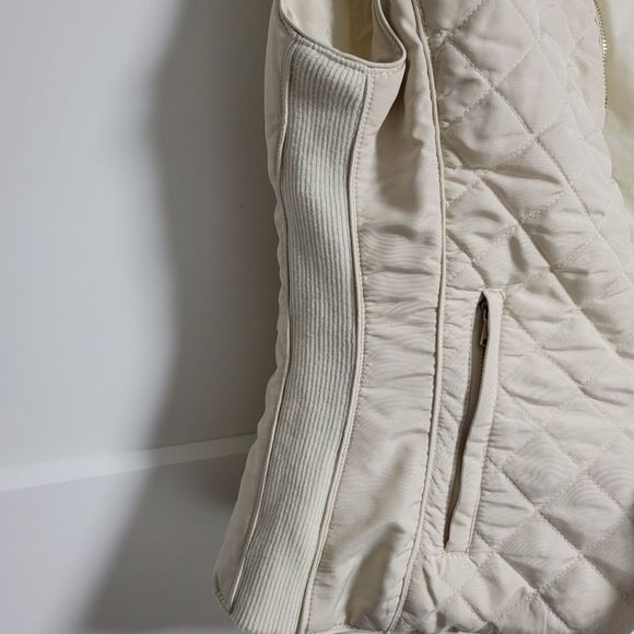 Zara women quilted puffer vest large - Picture 12 of 13